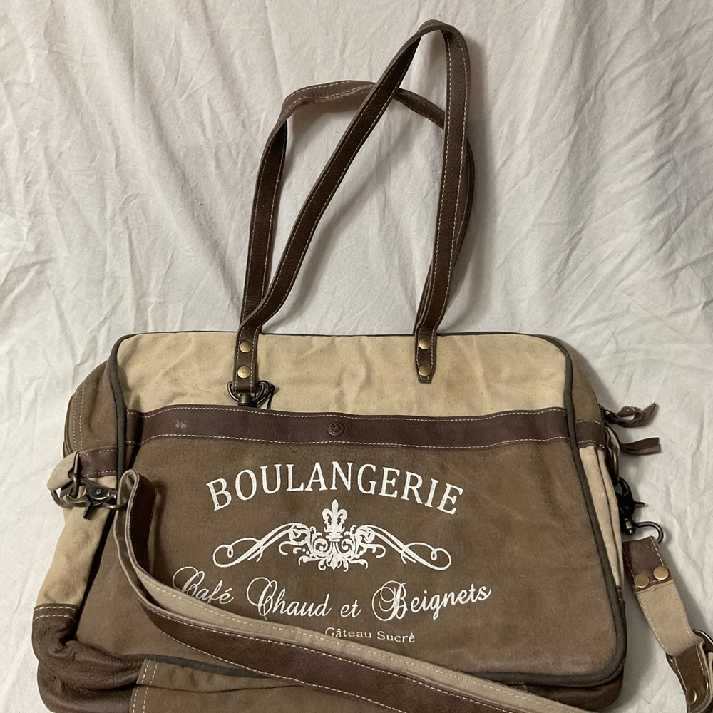 NWT Myra Bag Boulangerie Upcycled Canvas Bag